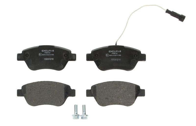 Pastillas de freno de disco DELPHI LP1722 para Fiat 500