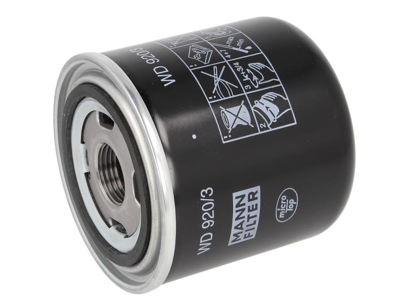 Filtro hidráulico MANN-FILTER WD 920/3 para Fendt 200 K Farme