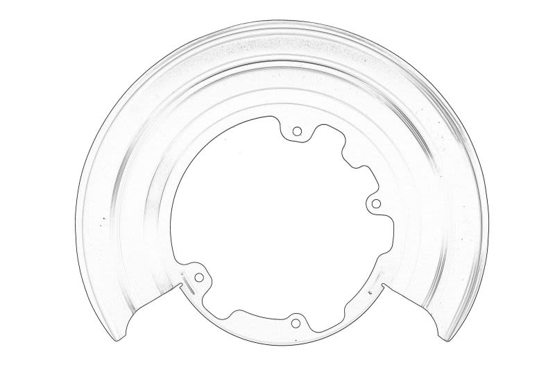 Protector de disco de freno OE IVECO 42556904 para Iveco Daily II
