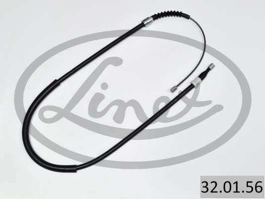 Cable de freno de servicio LINEX 32.01.56 para Opel Corsa C