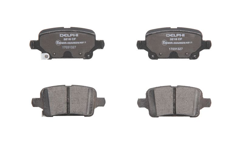 Pastillas de freno de disco DELPHI LP3218 para Opel Astra K