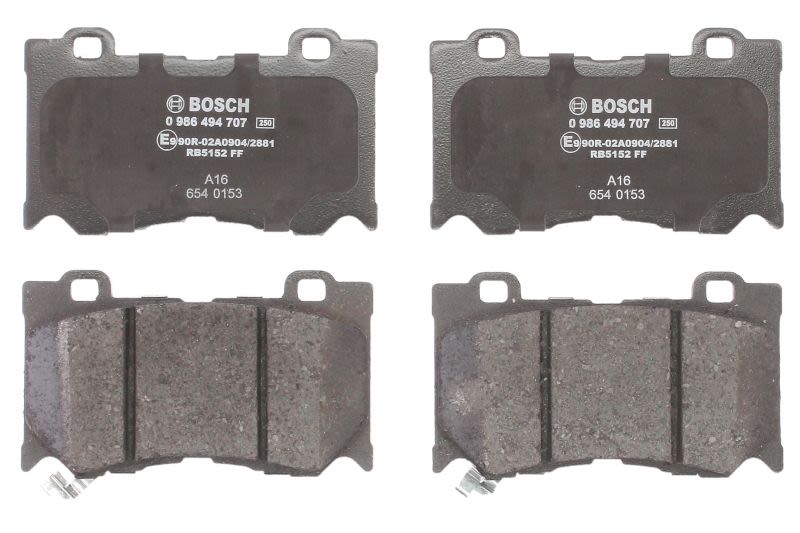 Pastillas de freno de disco BOSCH 0 986 494 707 para Infiniti Q50