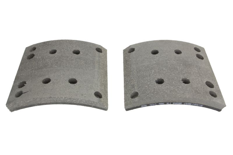 Kit de balatas de freno de tambor BERAL KBL19495.1-1575 para Mercedes-Benz Atego