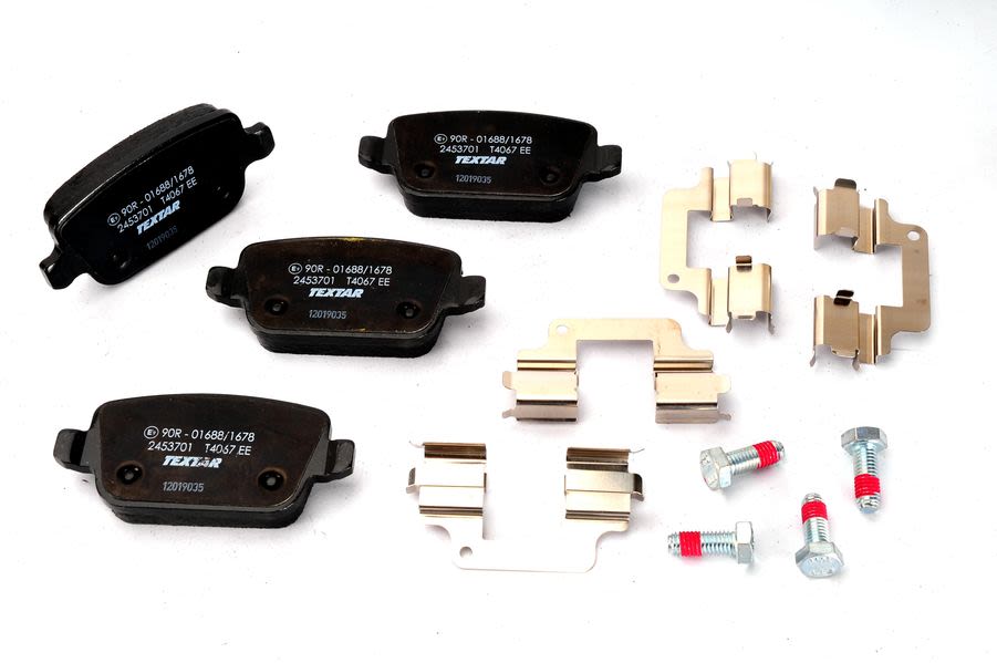 Pastillas de freno de disco TEXTAR 2453701 para Land Rover Freelander 2