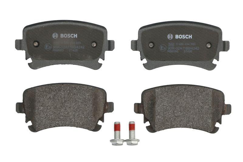 Pastillas de freno de disco BOSCH 0 986 494 303 para Audi A4 B6