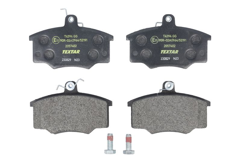 Pastillas de freno de disco TEXTAR 2057402 para Volvo 340-360