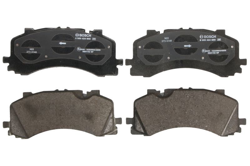 Pastillas de freno de disco BOSCH 0 986 424 850 para Audi A6 C8