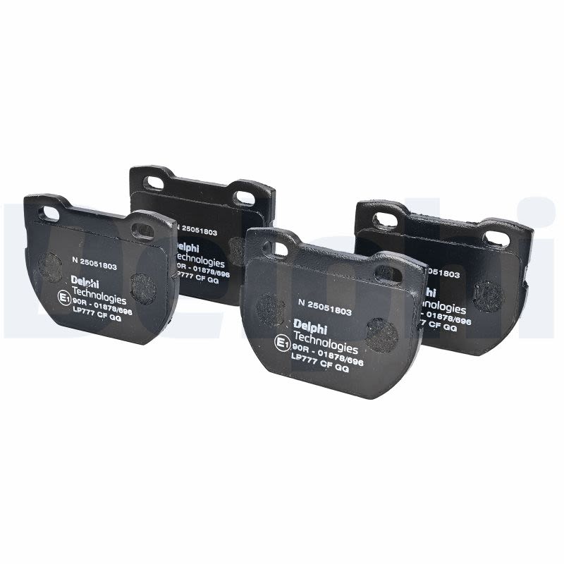 Pastillas de freno de disco DELPHI LP777 para Land Rover Defende
