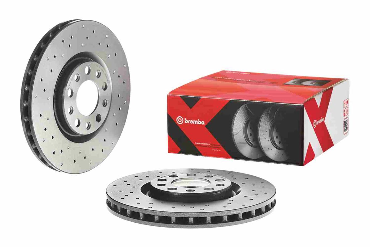 Disco de freno BREMBO 09.9363.2X para Fiat 500X