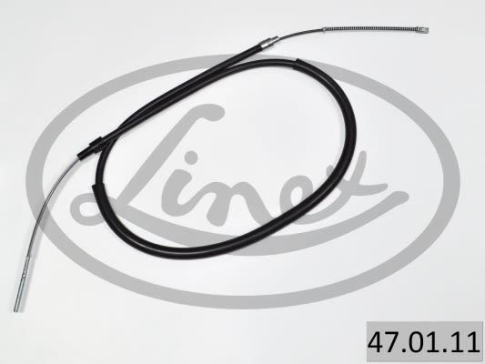 Cable de freno de servicio LINEX 47.01.11 para Volkswagen Golf II