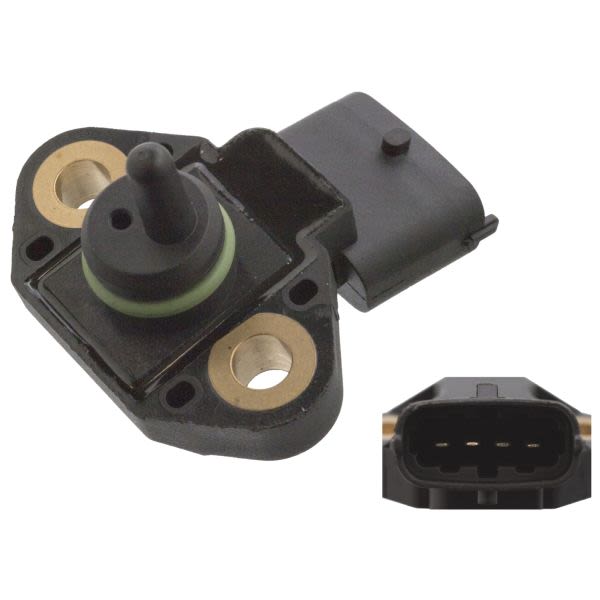 Sensor de temperatura/presión de aceite FEBI 104679 para Mercedes-Benz Atego