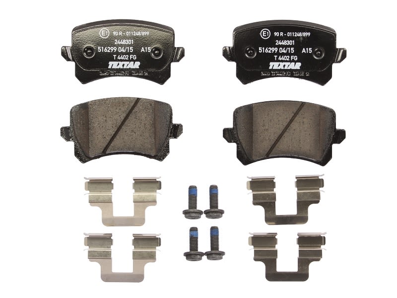 Pastillas de freno de disco TEXTAR 2448301 para Volkswagen Golf V