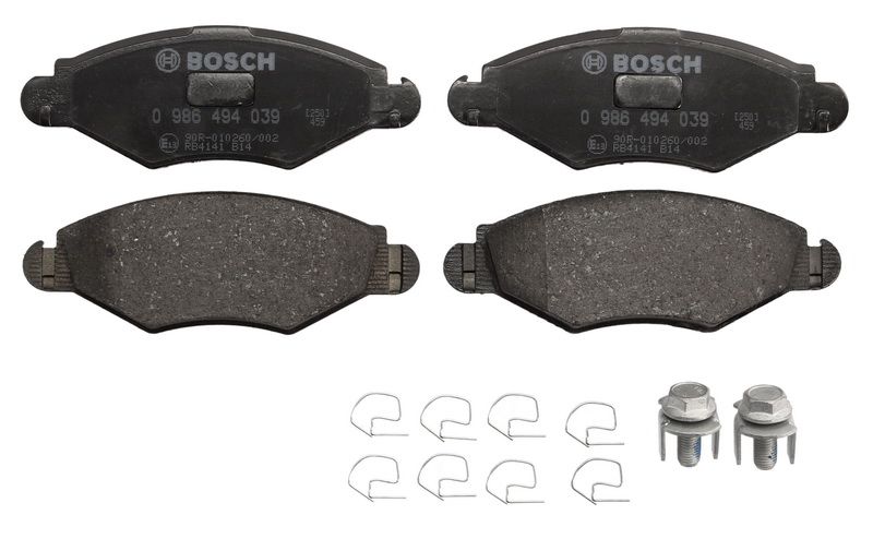 Pastillas de freno de disco BOSCH 0 986 494 039 para Nissan Kubist