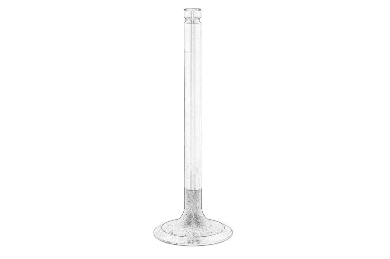 Válvula de admisión OE PERKINS 3142L081 para Perkins 1004.40T