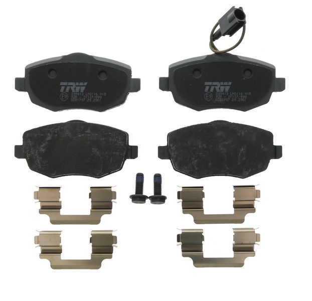 Pastillas de freno de disco TRW GDB1707 para Lancia Ypsilon