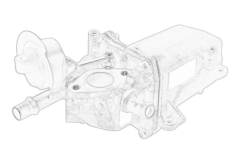 Enfriador EGR OE RENAULT 14 73 570 86R para Renault Megane IV