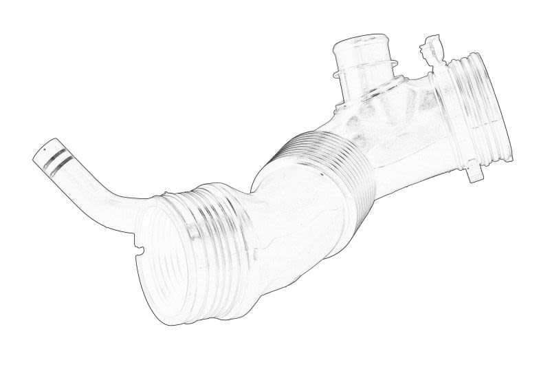 Manguera de admisión de filtro de aire OE FIAT 51858781 para Alfa Romeo 159