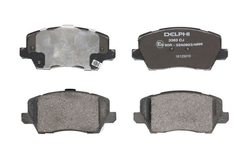 Pastillas de freno de disco DELPHI LP3363 para KIA Picanto III 1.0/1.0LPG/1.2