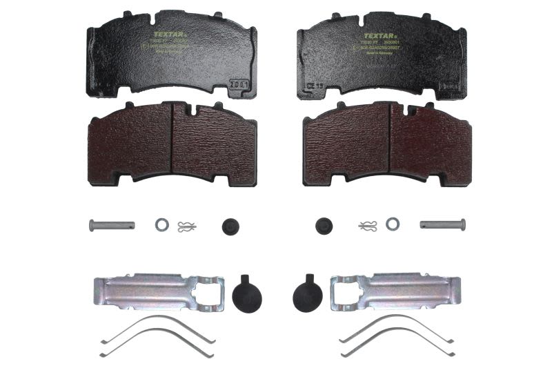 Pastillas de freno de disco TEXTAR 2930801 para Mercedes-Benz TE