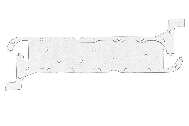 Empaquetadura de cárter de aceite OE PERKINS 3681K003-PER para Bobcat 963