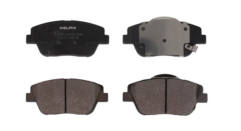 Pastillas de freno de disco DELPHI LP2688 para Hyundai Elantra V