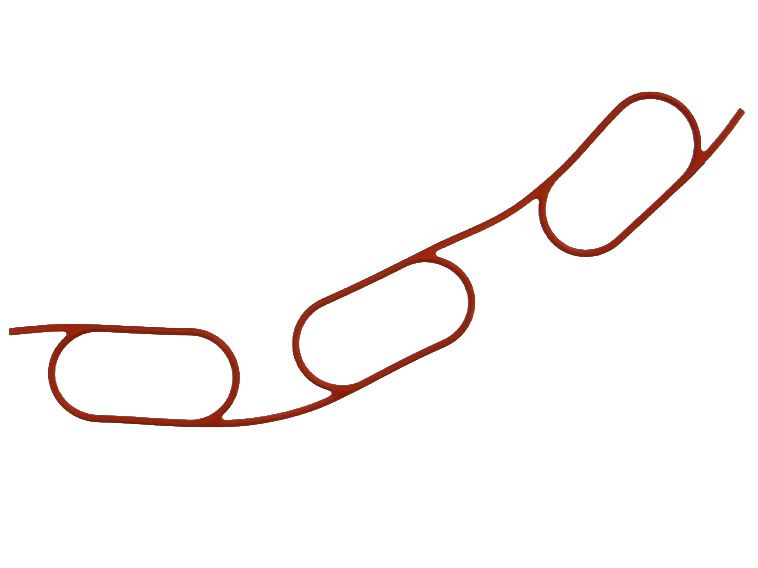 Empaquetadura de múltiple de admisión ELRING 147.590 para BMW Serie 3 (E36) 1990-2000