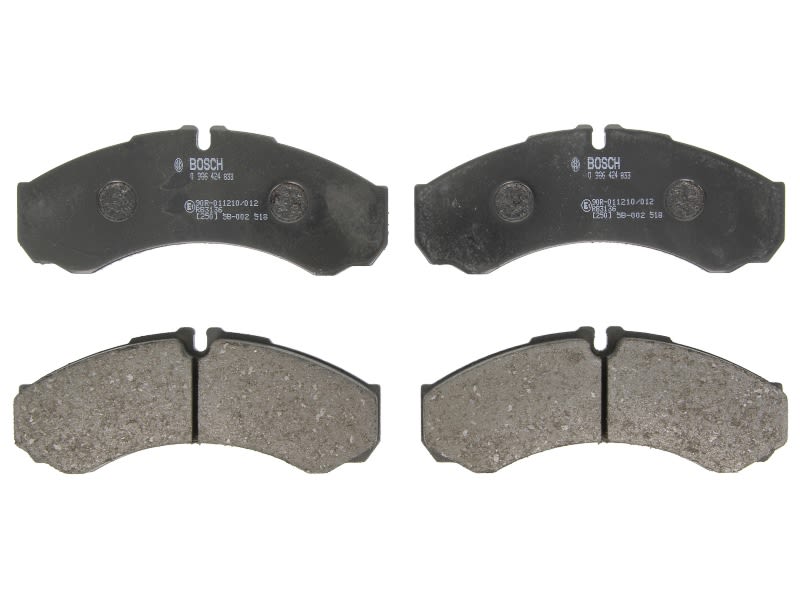 Pastillas de freno de disco BOSCH 0 986 424 833 para Iveco Daily I