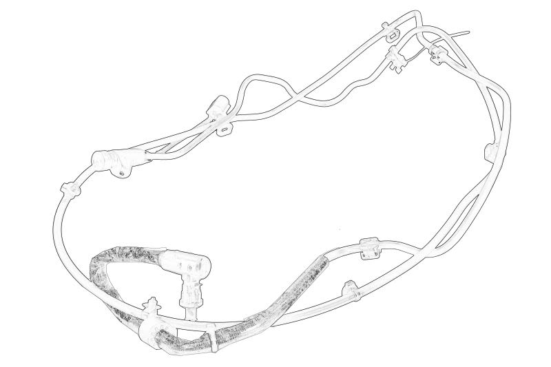 Manguera de solución de urea OE VW 8R0 131 984AA para Audi Q5