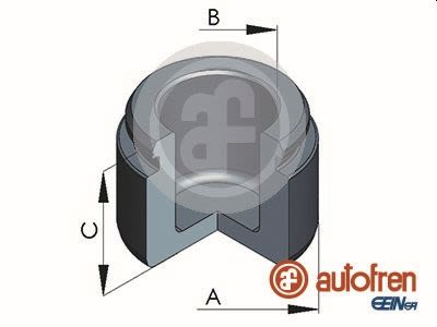 Pistón de cáliper de freno AUTOFREN SEINSA D025616 para BMW Serie 1 (F20) 2011-2019