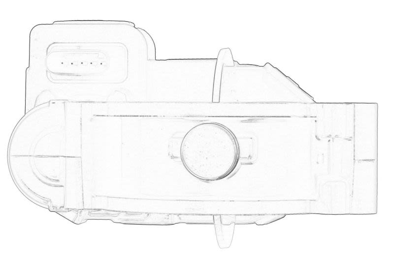 Compuerta de control de admisión de aire OE MERCEDES 651 090 04 70 para Mercedes-Benz Clase A (W176) 2012-2018