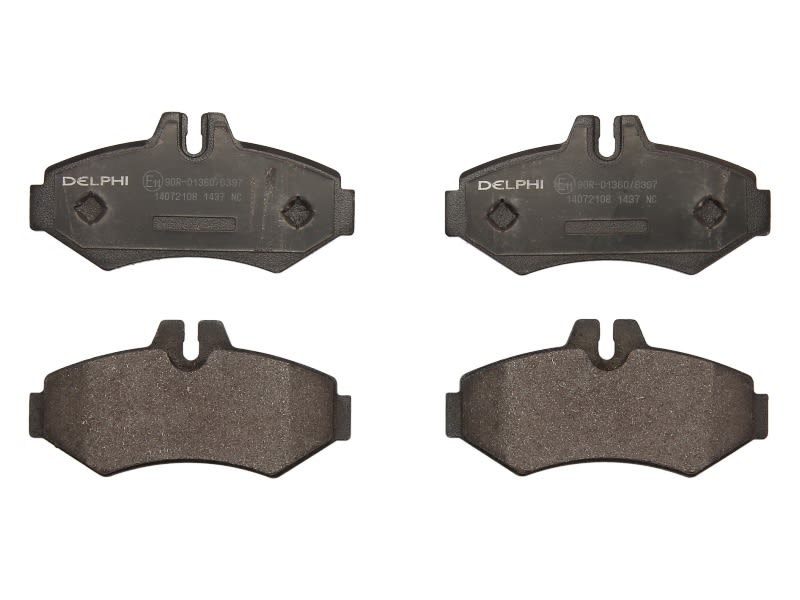 Pastillas de freno de disco DELPHI LP1437 para Mercedes-Benz Sprinter 2-T (B901, B902) 1995-2006