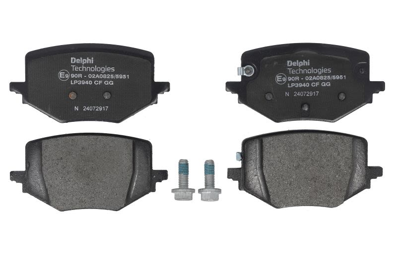 Pastillas de freno de disco DELPHI LP3940 para Nissan X-Trail IV