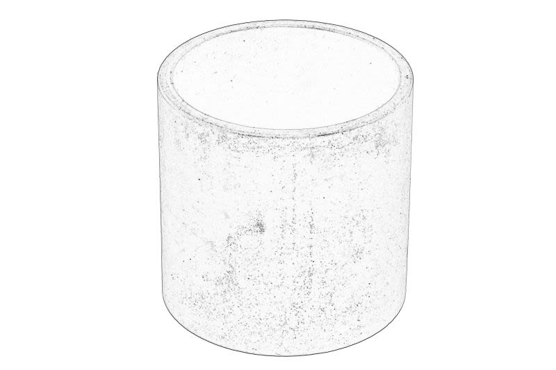Buje de barra estabilizadora OE AGCO 3902892M1 para Massey Ferguson