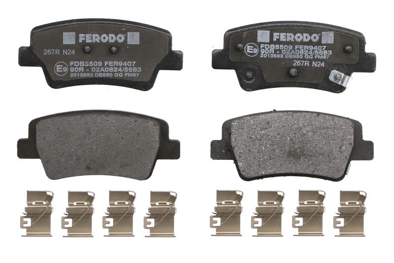 Pastillas de freno de disco FERODO FDB5509 para Hyundai Elantra VII