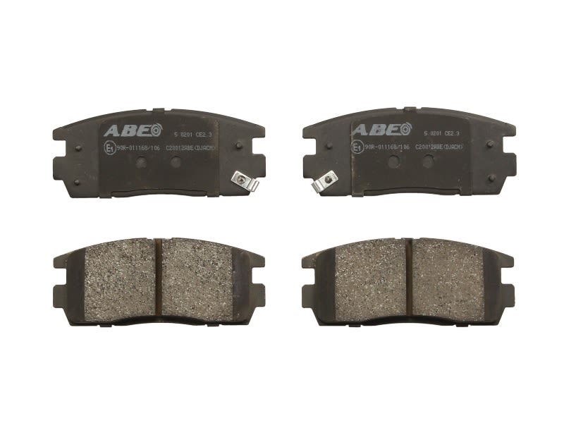 Pastillas de freno de disco ABE C20012ABE para Chevrolet Captiv