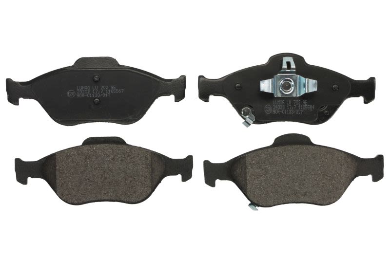 Pastillas de freno de disco BRECK 24022 00 702 10 para Toyota Yaris