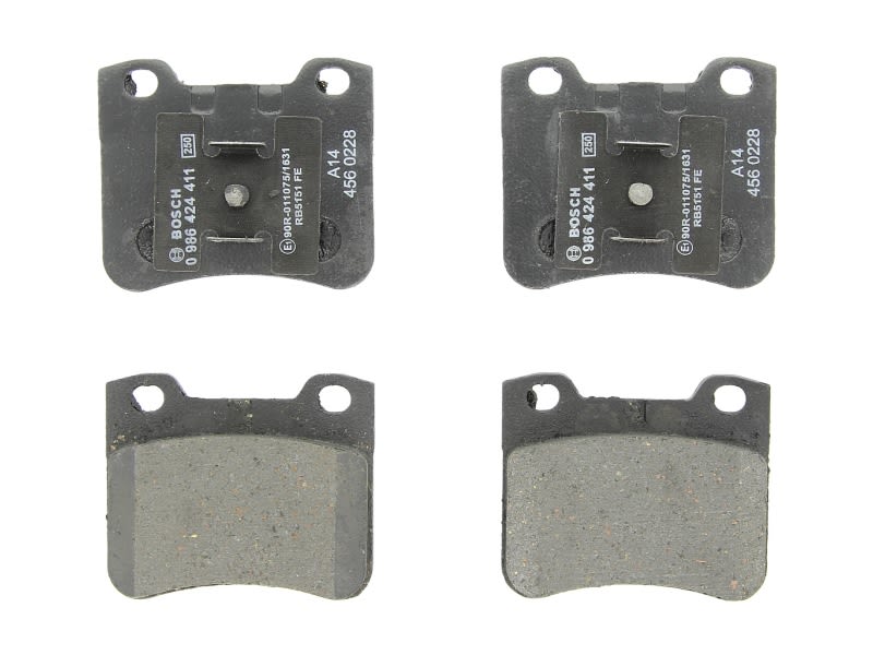 Pastillas de freno de disco BOSCH 0 986 424 411 para Peugeot 106 I