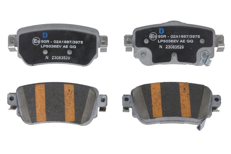Pastillas de freno de disco DELPHI LP5036EV para Nissan Leaf