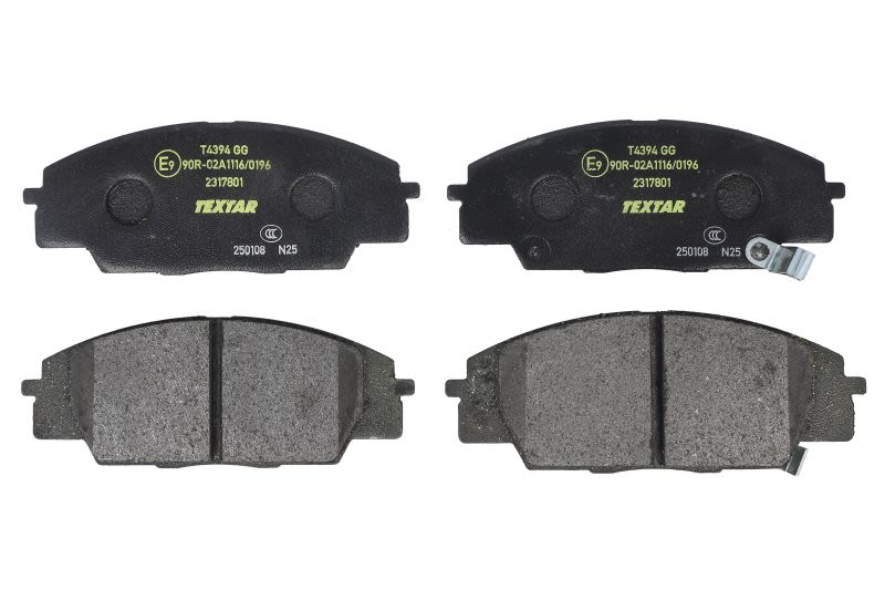 Pastillas de freno de disco TEXTAR 2317801 para Honda CIVIC VII