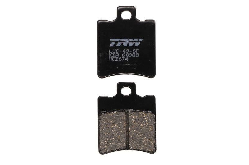 Pastillas de freno de disco TRW MCB674 para Aprilia RS