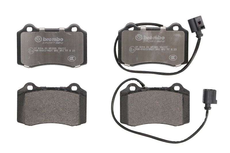 Pastillas de freno de disco BREMBO 07.B314.03 para Ford Focus I