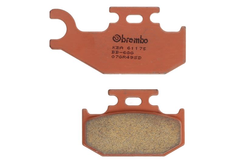 Pastillas de freno de disco BREMBO 07GR49SD para Suzuki UH