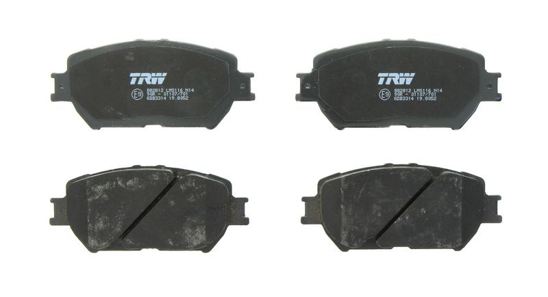 Pastillas de freno de disco TRW GDB3314 para Lexus IS II