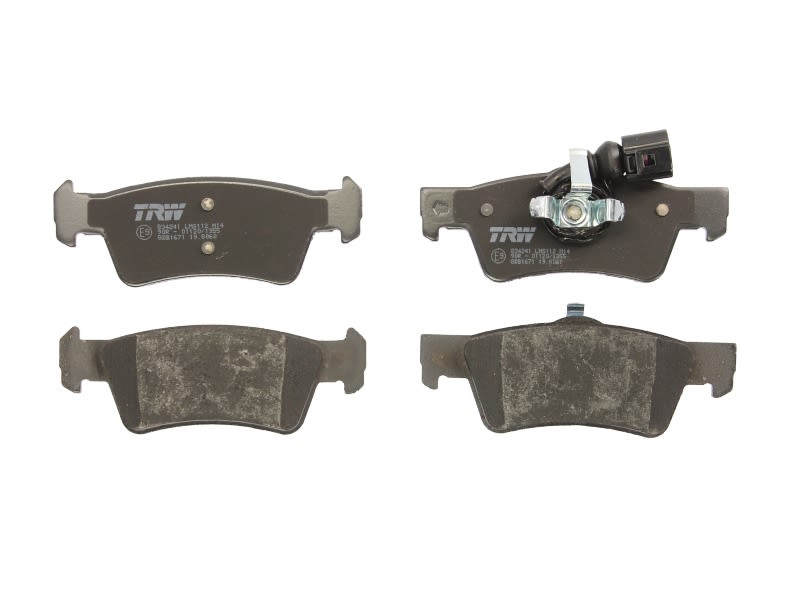 Pastillas de freno de disco TRW GDB1671 para Volkswagen Transporter T5