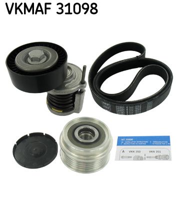 Juego de correa multinervada SKF VKMAF 31098 para Audi A3