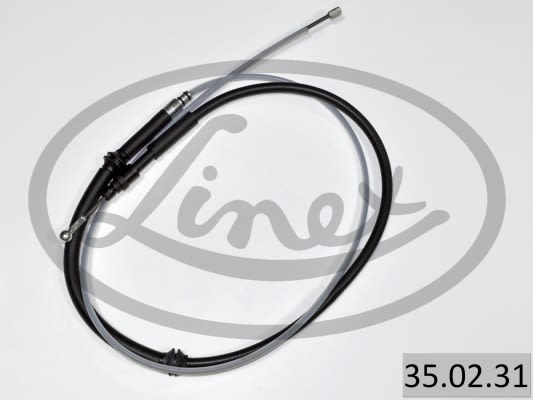Cable de freno de servicio LINEX 35.02.31 para Mercedes-Benz Citan (MPV)