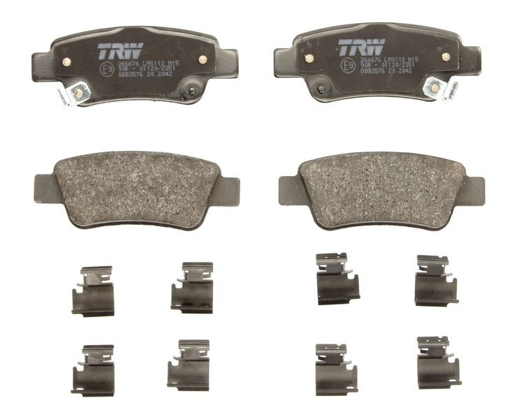 Pastillas de freno de disco TRW GDB3576 para Honda Cr-V IV
