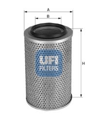 Filtro de aire UFI 27.764.00 para Allis 45