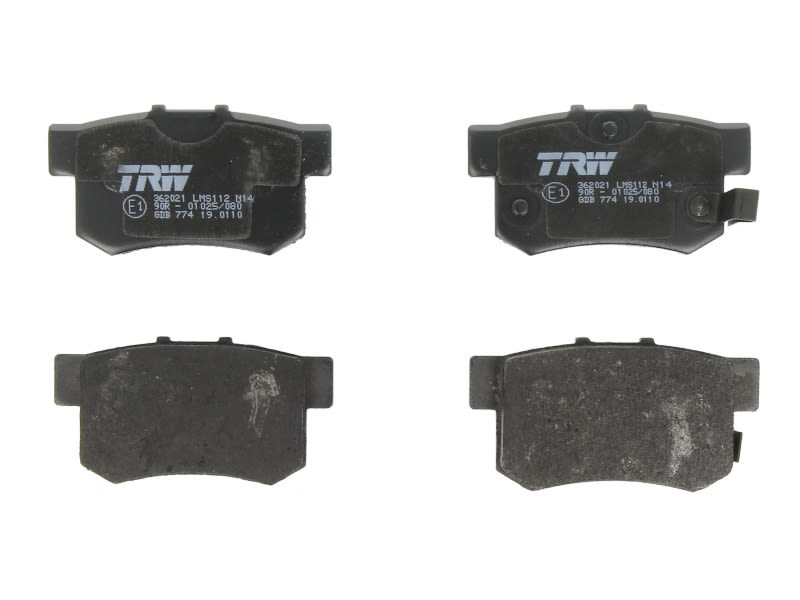 Pastillas de freno de disco TRW GDB774 para Honda CIVIC VI