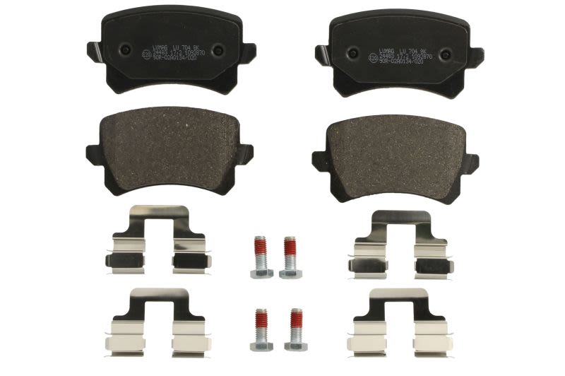 Pastillas de freno de disco BRECK 24483 00 704 10 para Audi A6 C6